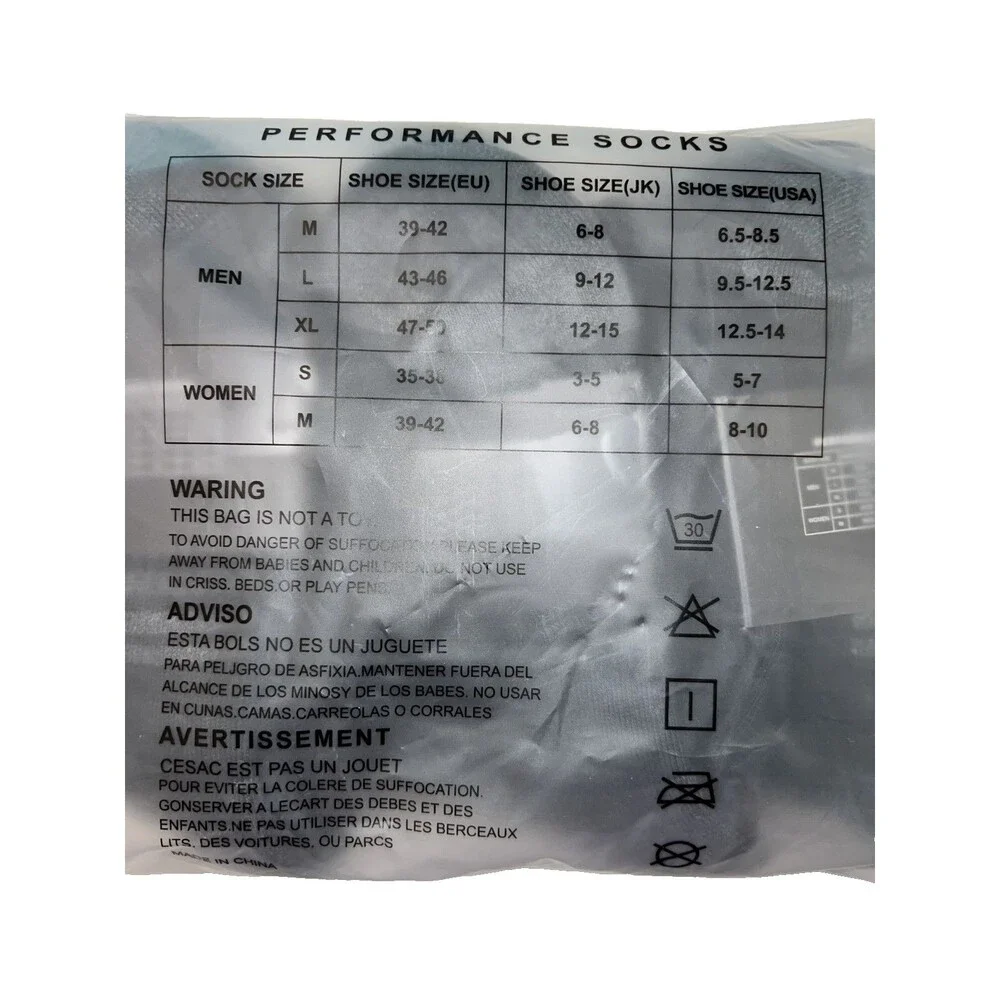 Amazon‎ Essentials unisex Cotton Cushioned Performance Socks 6 Pairs Breathable